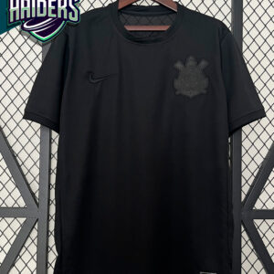 Camisa Corinthians 2024/25 Torcedor Preta TAILANDESA