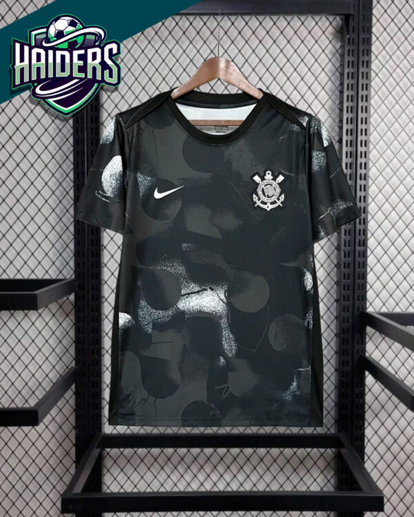Camisa Corinthians Pré-Jogo 25/26 s/nº Torcedor Masculina