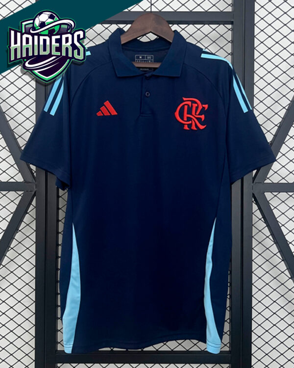 Camisa Técnico CR Flamengo 2025 s/nº Azul Escuro