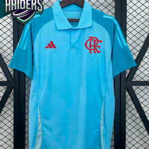 Camisa Técnico CR Flamengo 2025 s/nº Azul Claro
