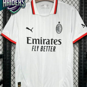 Camisa Milan 23/24 s/nº Torcedor Branco/Vermelha TAILANDESA