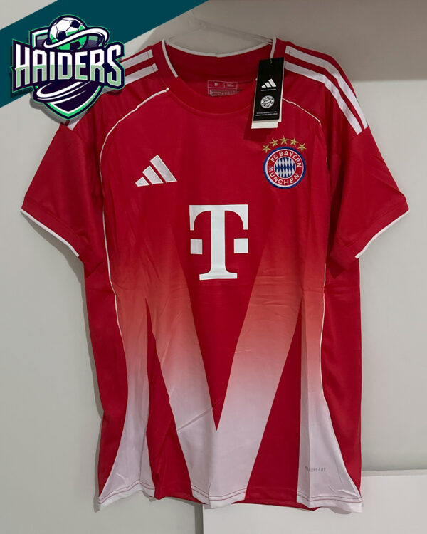 Camisa Bayern de Munique 2025 s/nº Jogador Vermelha