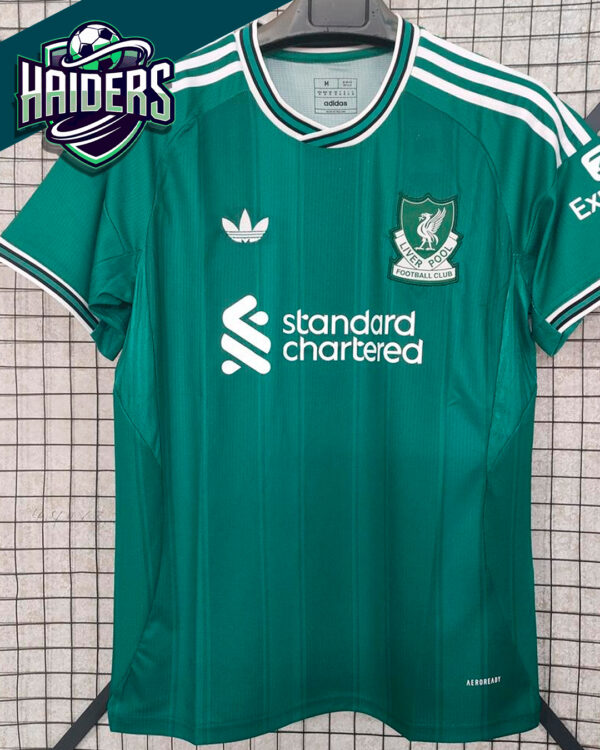 Camisa Liverpool 2025 s/nº Torcedor Verde