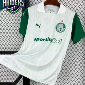 Camisa Palmeiras 2025 s/nº Torcedor Branca/Verde
