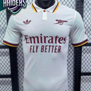 Camisa Arsenal 2025 s/nº Torcedor Branca/Bordô