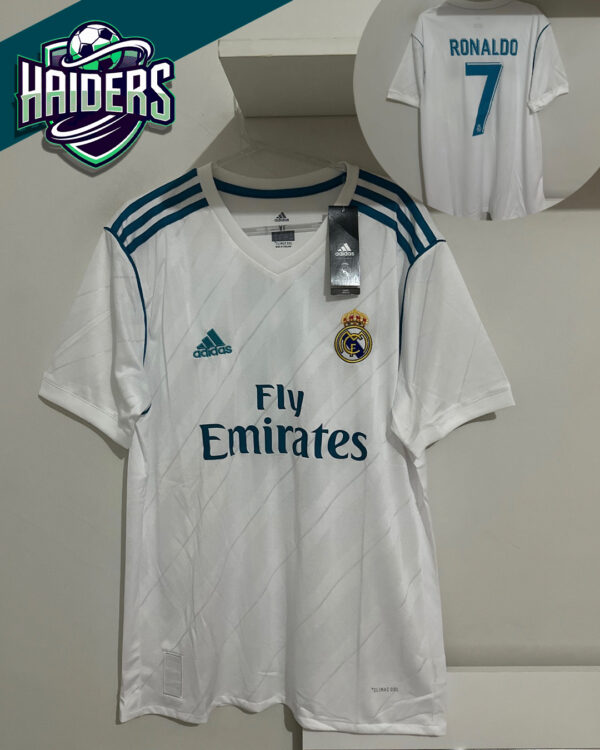 Camisa Real Madrid 2017/18 – Cristiano Ronaldo 7