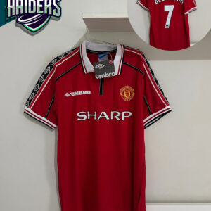 Camisa Manchester United 1998 Beckham 7