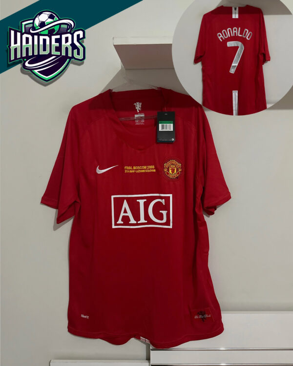 Camisa Manchester United 2008 Cristiano Ronaldo 7